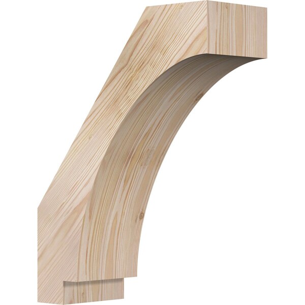 Ekena Millwork 5 1/2"W x 14"D x 18"H Imperial Smooth Knee Brace, Douglas Fir BRC06X14X18IMP00SDF - main